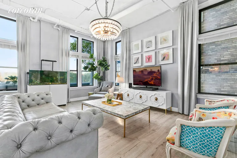 New York City Real Estate | View 875 West 181st Street, RSD | Former artist studio with soaring 12' ceilings | View 3