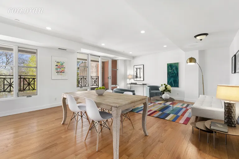 New York City Real Estate | View 10 Slocum Place, 3E | Dining//Living Room | View 3