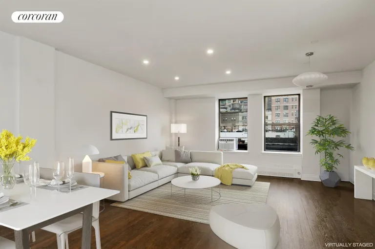 New York City Real Estate | View 104 West 70th Street, 6B | Living Room | View 7