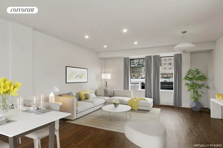 New York City Real Estate | View 104 West 70th Street, 6B | Living Room | View 9