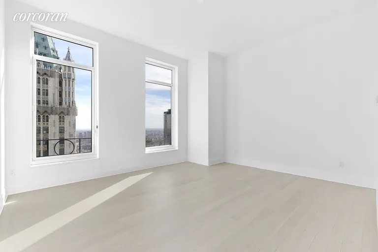 New York City Real Estate | View 30 Park Place, 63B | Master Bedroom | View 9