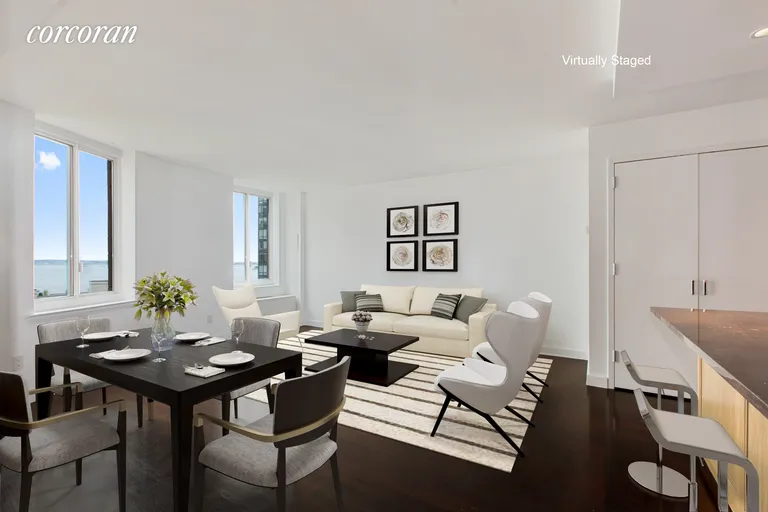 New York City Real Estate | View 333 Rector Place, PH2S | 1 Bed, 1 Bath | View 1