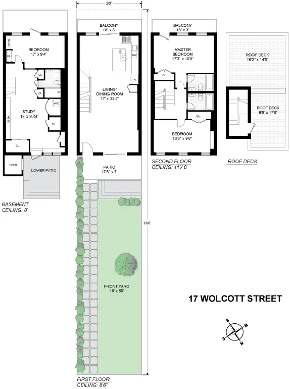 17 WOLCOTT STREET | floorplan | View 16