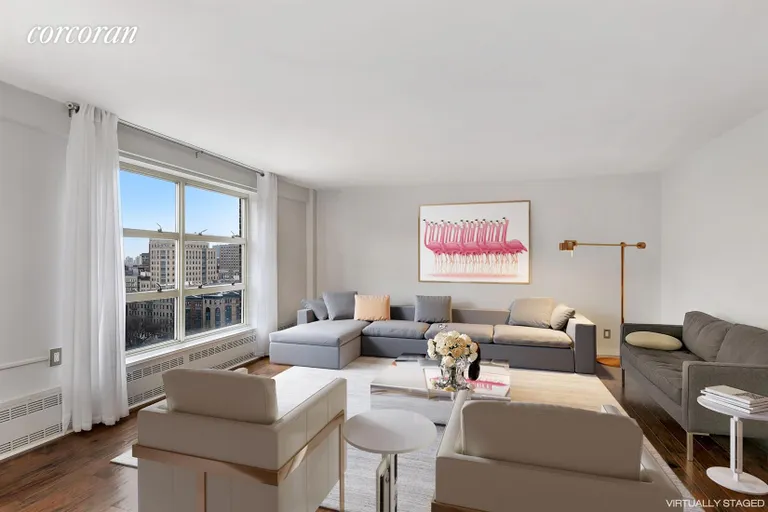 New York City Real Estate | View 100 La Salle Street, 15D | 2 Beds, 1 Bath | View 1
