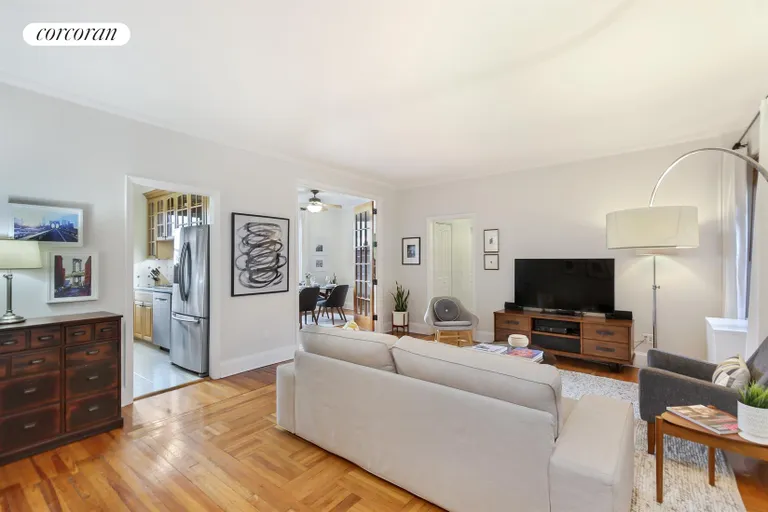 New York City Real Estate | View 2 Grace Court, 3K | Living Room | View 10