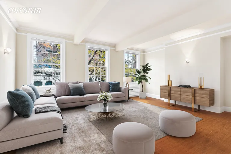 New York City Real Estate | View 491 Hudson Street, 2 | 3 Beds, 2 Baths | View 1