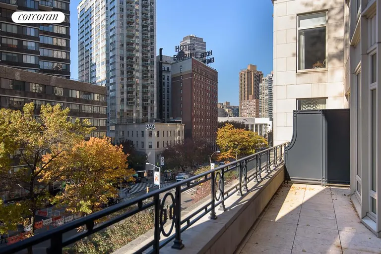 New York City Real Estate | View 15 Central Park West, 6J | Private Terrace | View 2