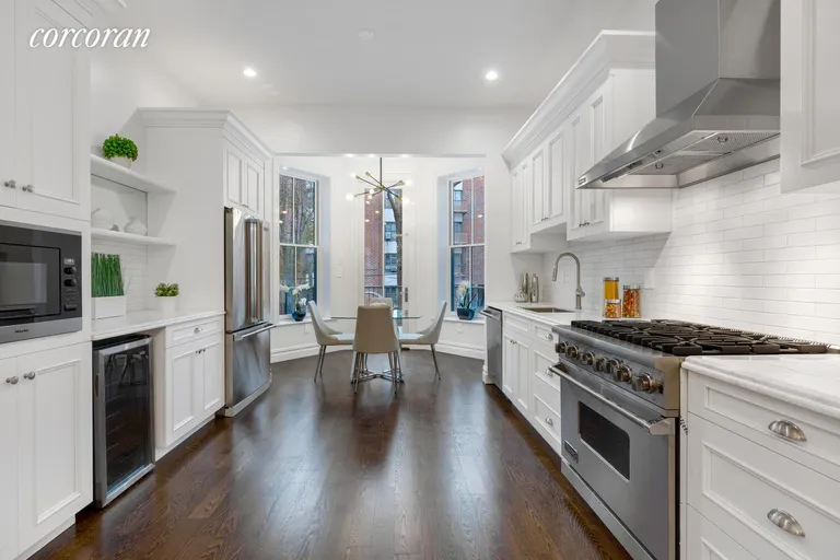 New York City Real Estate | View 351 Quincy Street | Signature White Kitchen  w/ Viking Appliances | View 2