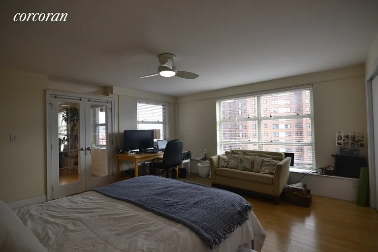 New York City Real Estate | View 70 La Salle Street, 16D | Bedroom Extends out.
Tons of Light! | View 8