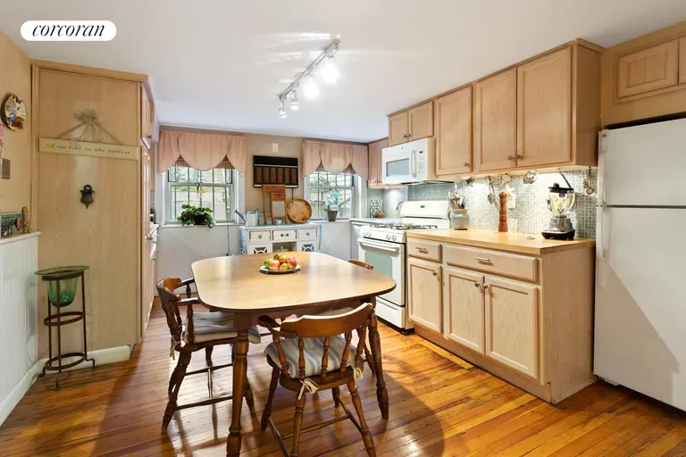 New York City Real Estate | View 16 Leroy Street | Eat-in-kitchen in the owner's duplex. | View 5