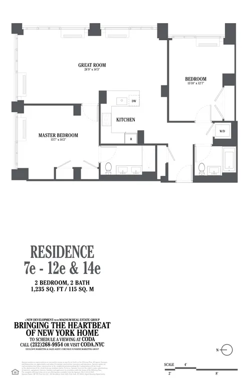 385 First Avenue, 11E | floorplan | View 8