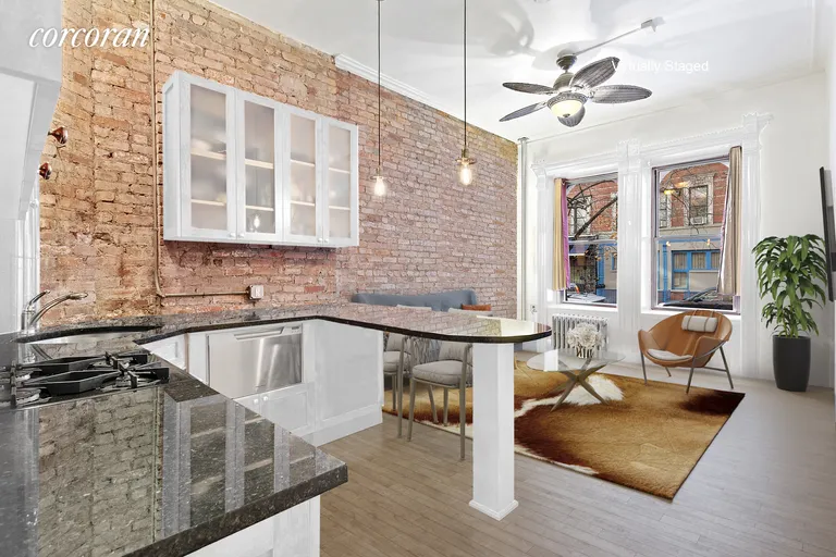 New York City Real Estate | View 225 East 4th Street, 1 | Open Floor Plan | View 2