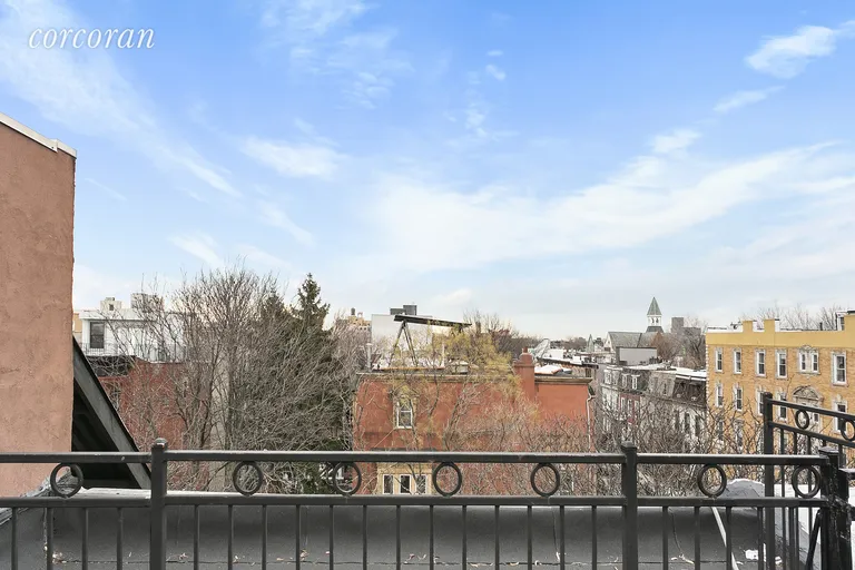 New York City Real Estate | View 402 Franklin Avenue, 3 | View East from Roof Deck | View 6