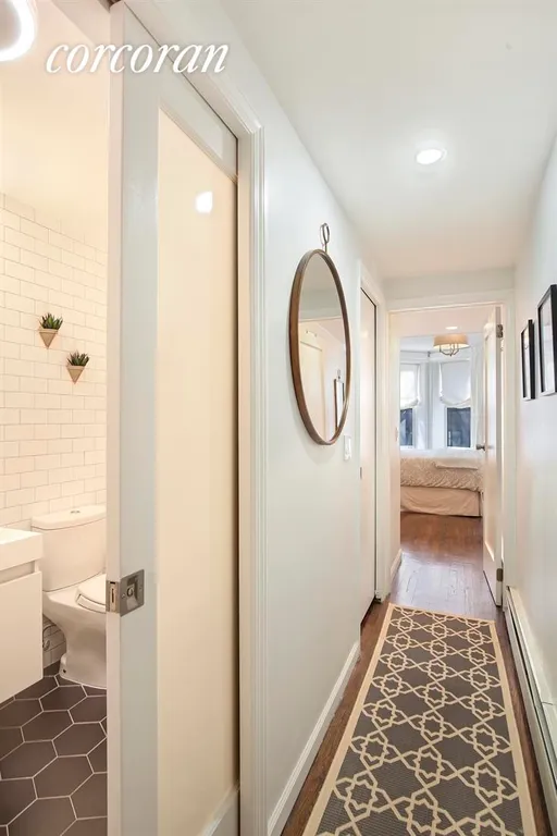 New York City Real Estate | View 511 12th Street, 2R | Gallery Hallway Leading to Bedroom | View 5