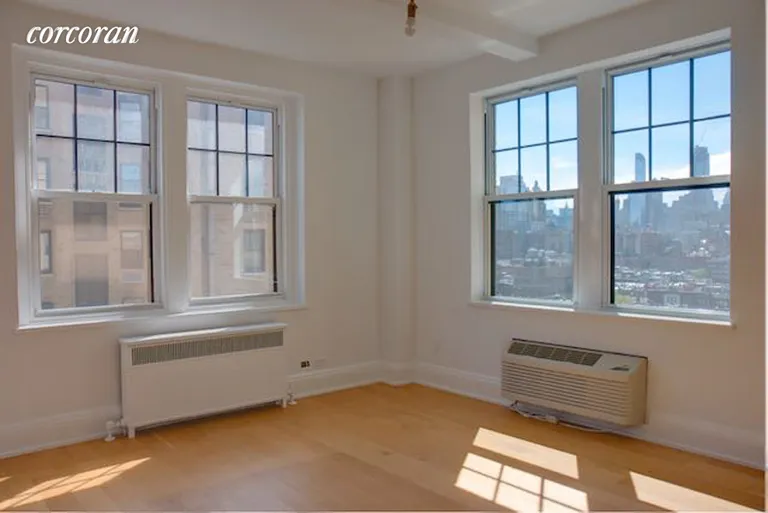 New York City Real Estate | View 172 West 79th Street, 14F | Bedroom with south and east exposures | View 3
