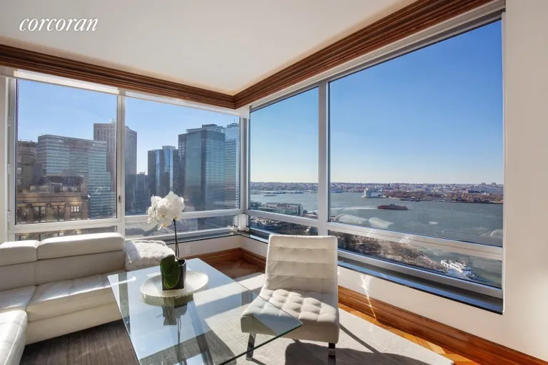 New York City Real Estate | View 10 West Street, 27E | Incredible NY Harbor Views | View 4