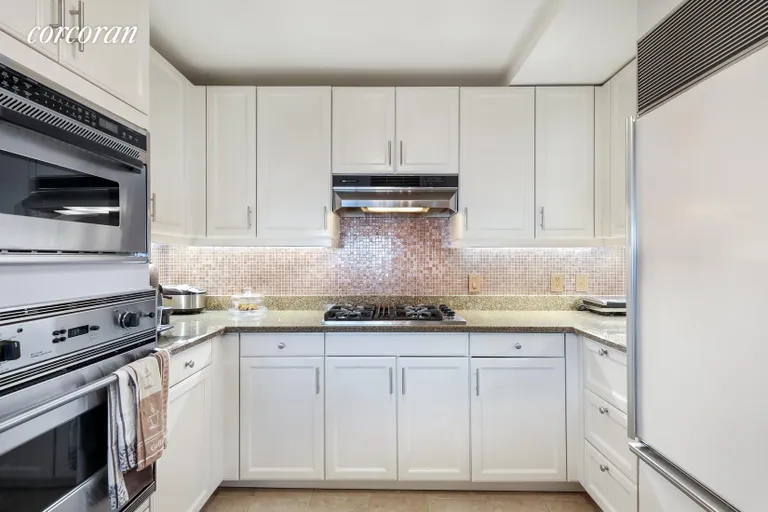 New York City Real Estate | View 10 West Street, 27E | Chef's Kitchen | View 6