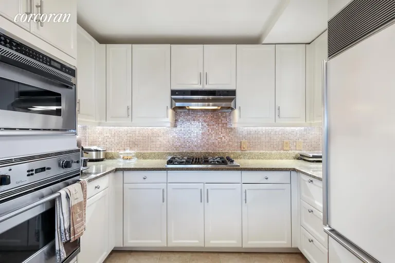 New York City Real Estate | View 10 West Street, 27E | Chef's Kitchen | View 14