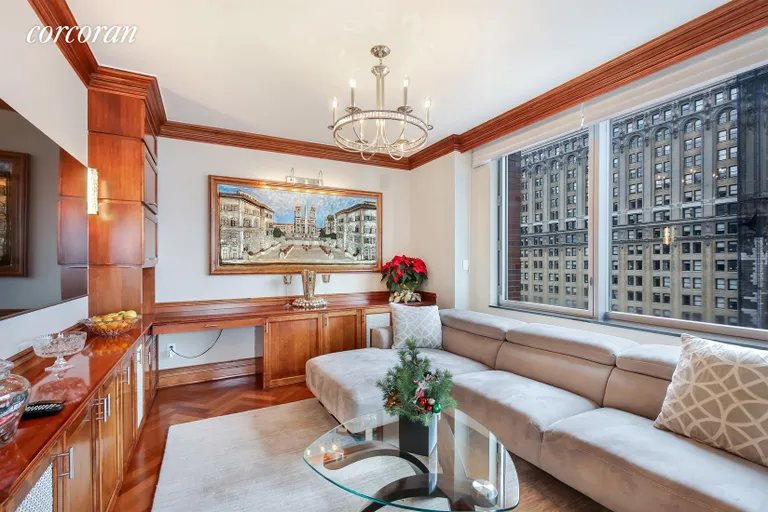 New York City Real Estate | View 10 West Street, 27E | Office / Library | View 15