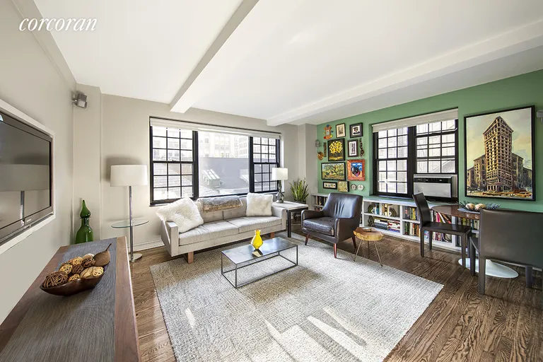 New York City Real Estate | View 102 East 22nd Street, 7G | 1 Bed, 1 Bath | View 1
