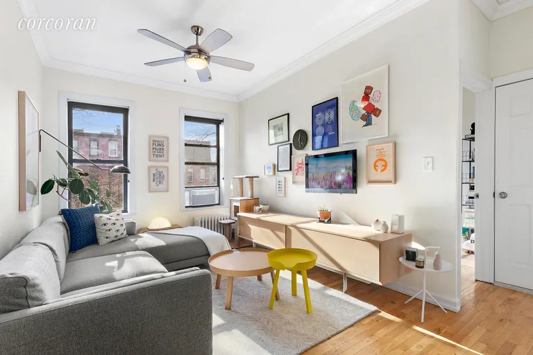 New York City Real Estate | View 382 Prospect Place, 17 | 2 Beds, 1 Bath | View 1