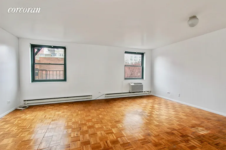 New York City Real Estate | View 379 West Street, 5B | LIving Room/Dining Area | View 2