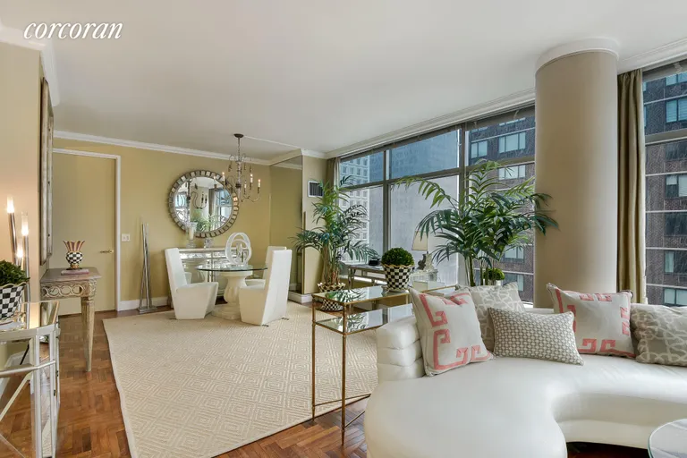 New York City Real Estate | View 250 East 54th Street, 24C | 1 Bed, 1 Bath | View 1