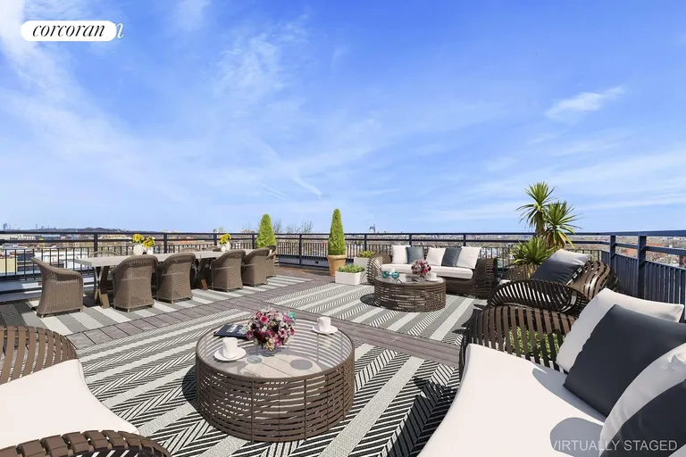 New York City Real Estate | View 309 Ocean Parkway, PH | PRIVATE ROOFTOP | View 12