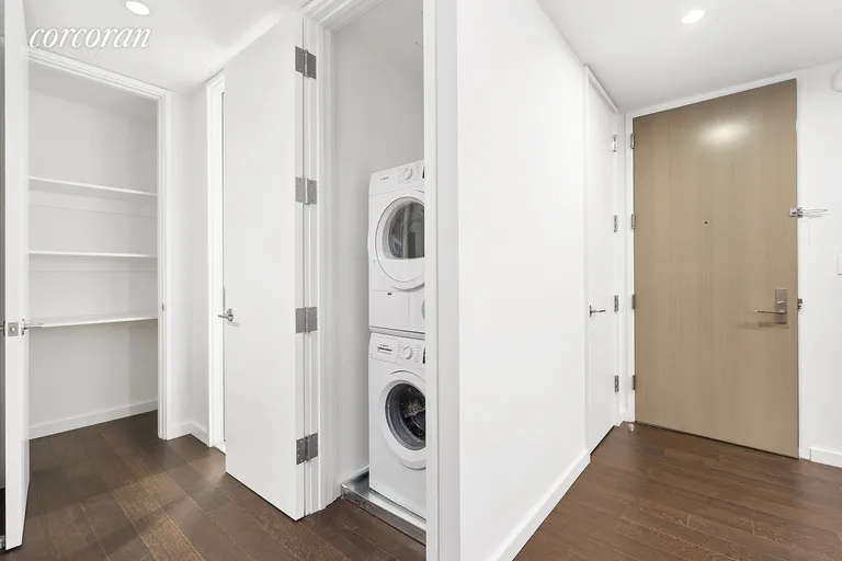 New York City Real Estate | View 591 Third Avenue, 4D | Linen Closet & Washer/Dryer | View 4