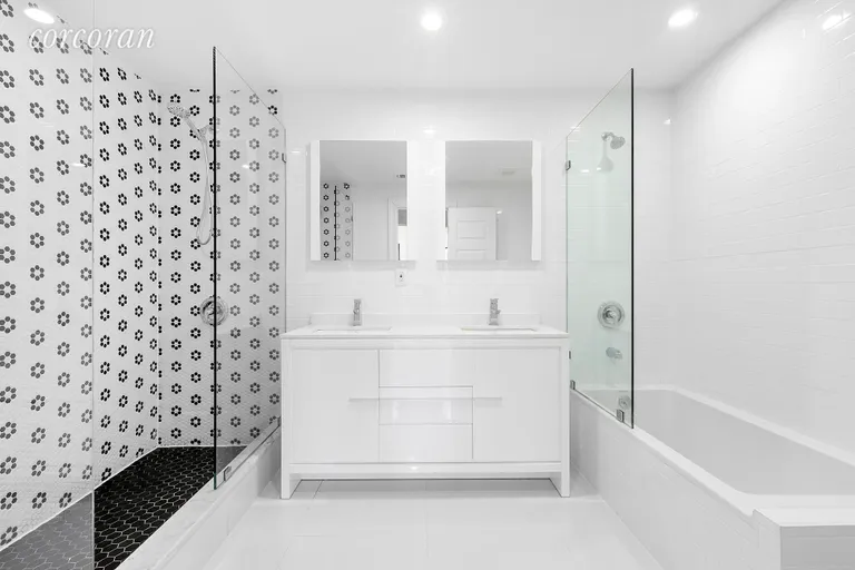 New York City Real Estate | View 372 Quincy Street | Master bathroom with soaking tub! | View 6