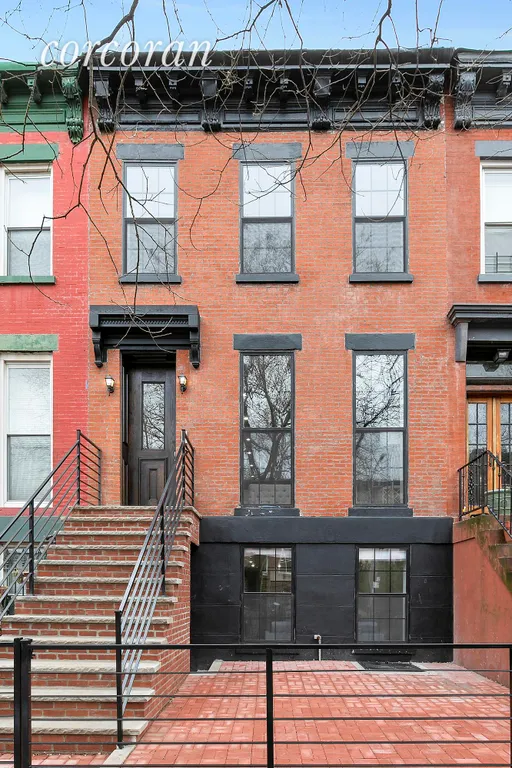 New York City Real Estate | View 372 Quincy Street | Red brick facade! | View 4