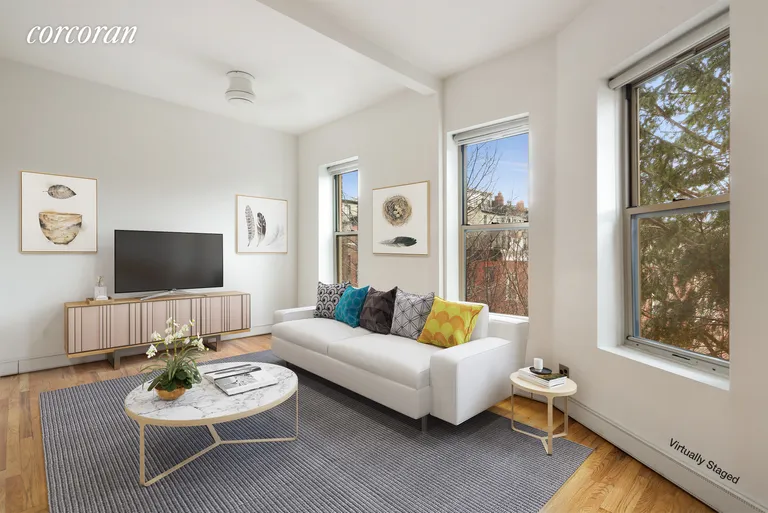 New York City Real Estate | View 401 Douglass Street, 3 | 2 Beds, 1 Bath | View 1