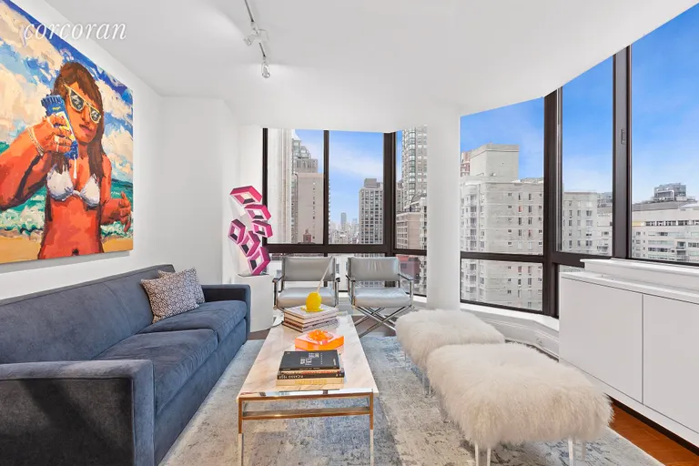New York City Real Estate | View 300 East 64th Street, 23A | 2 Beds, 2 Baths | View 1