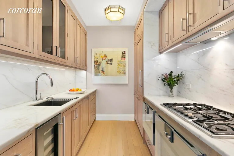 New York City Real Estate | View 30 Park Place, 42B | Chef's Kitchen | View 3
