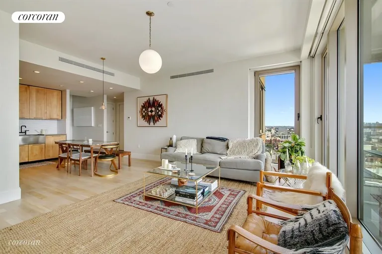 New York City Real Estate | View 144 North 8th Street, 10B | Living/Dining  | View 4