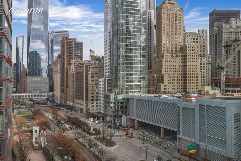 New York City Real Estate | View 30 West Street, 12B | View Northeast | View 8