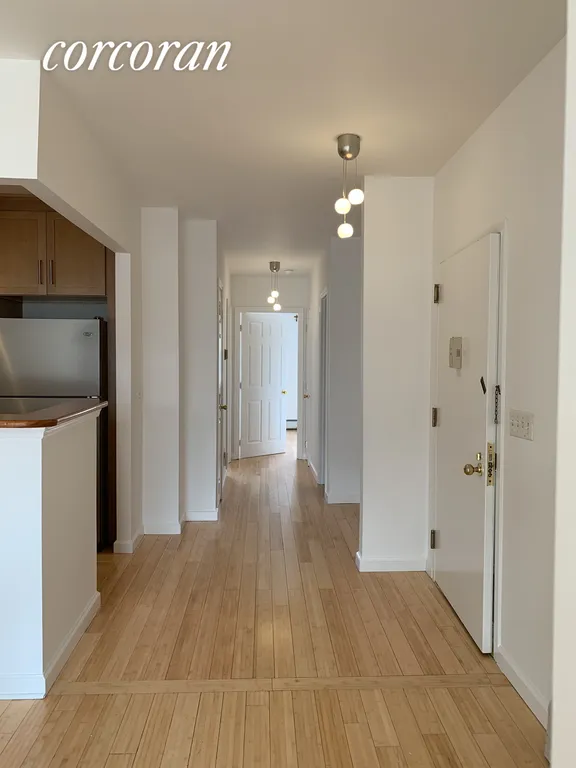New York City Real Estate | View 52 Underhill Avenue, 3 | Hallway to bedrooms with Modern Lights | View 2