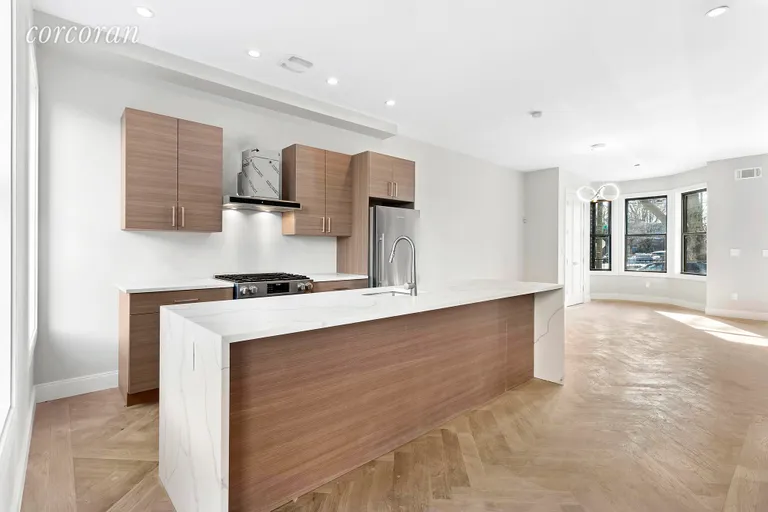 New York City Real Estate | View 1247 East 40th Street | Sleek, modern kitchen! | View 3