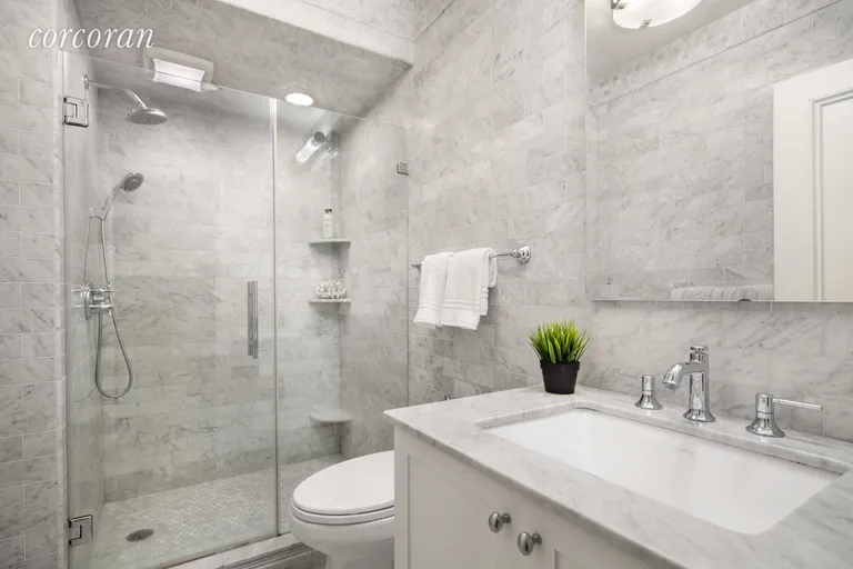 New York City Real Estate | View 322 Central Park West, 2A | Renovated Bathrooms a la mode | View 10