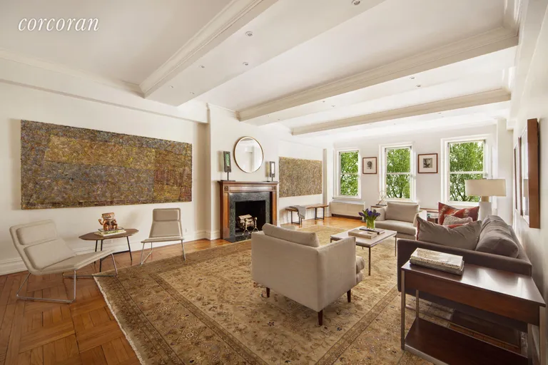 New York City Real Estate | View 322 Central Park West, 2A | Classical Proportions | View 2