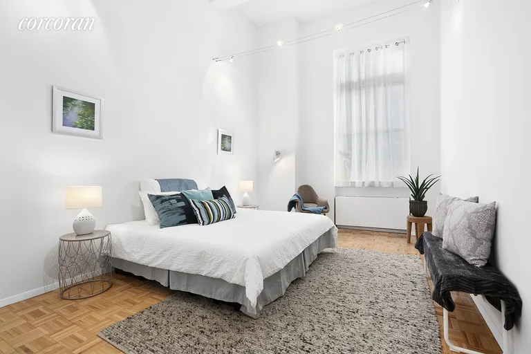 New York City Real Estate | View 96 Schermerhorn Street, 3H | Bright, king-sized bedroom with 14+ ft ceilings | View 3