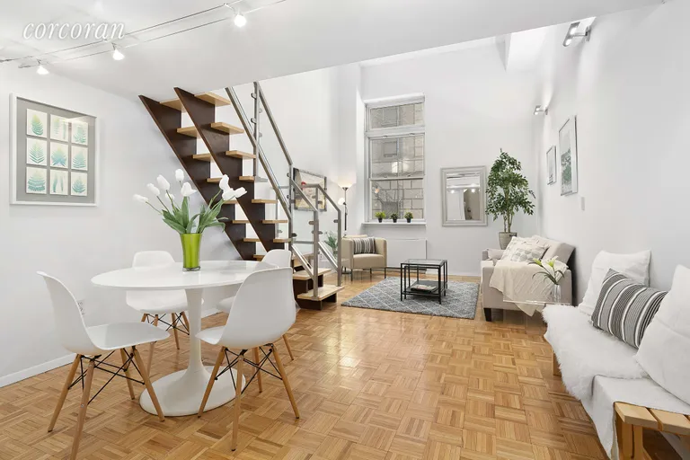 New York City Real Estate | View 96 Schermerhorn Street, 3H | Large dining/living space for entertaining | View 2