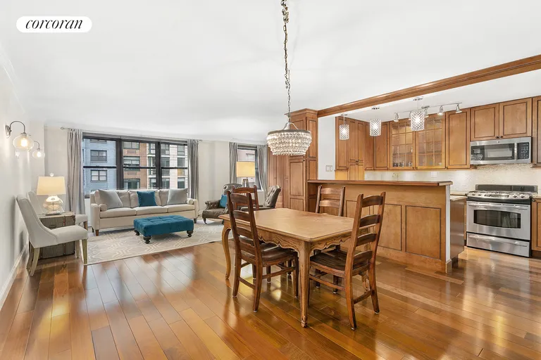 New York City Real Estate | View 225 East 57th Street, 8F | Open Dining Area | View 3
