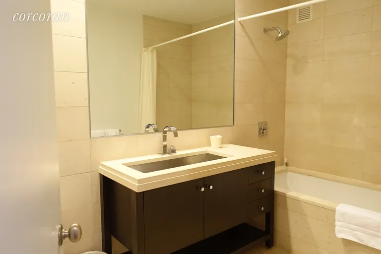 New York City Real Estate | View 1600 Broadway, 16F | New Luxury Bathroom | View 6