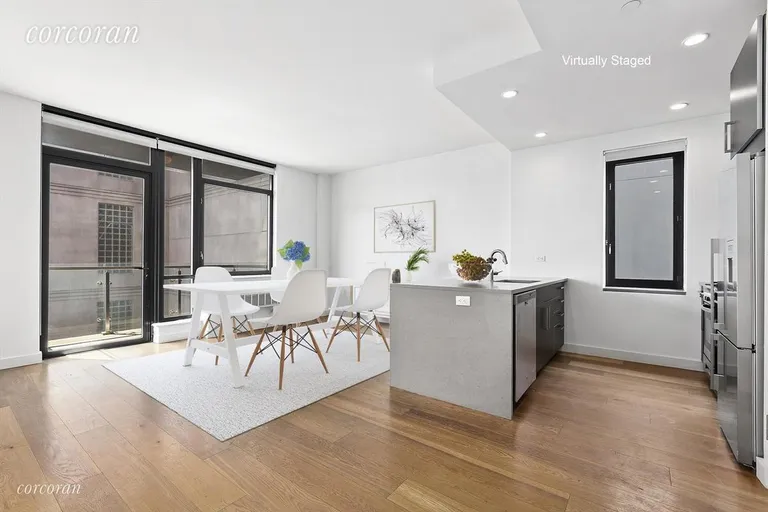 New York City Real Estate | View 180 Nassau Street, 8J | 1 Bed, 1 Bath | View 1