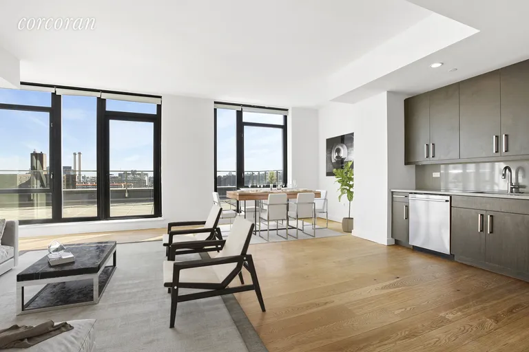 New York City Real Estate | View 180 Nassau Street, 10N | 3 Beds, 2 Baths | View 1