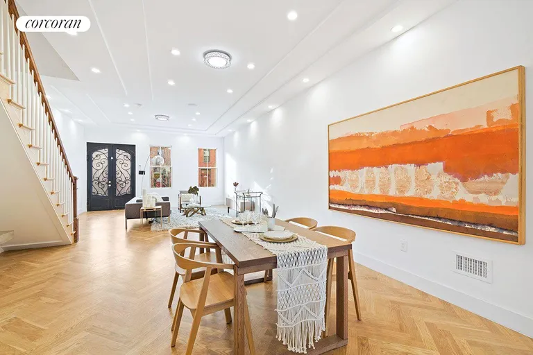 New York City Real Estate | View 81 Madison Street | Living/Dining Room | View 2