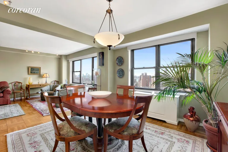 New York City Real Estate | View 175 West 13th Street, 18E | 02 Dining Room | View 7
