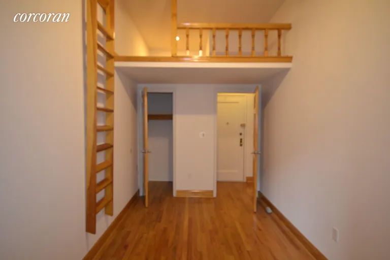 New York City Real Estate | View 346 West 87th Street, 3B | Loft in bedroom for storage or sleeping | View 4