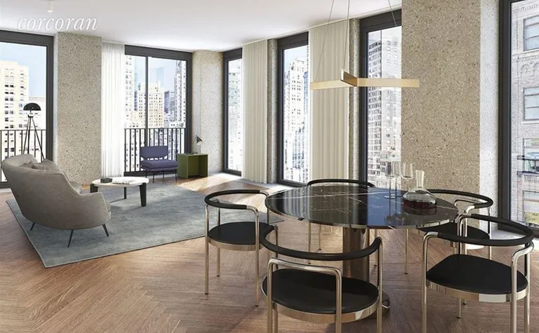 New York City Real Estate | View 16 West 40th Street, 22D | IDEAS FOR FURNITURE | View 3